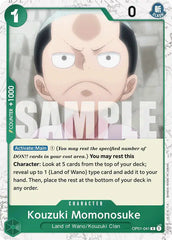 Kouzuki Momonosuke (Jolly Roger Foil) - OP01-041 - Premium Booster