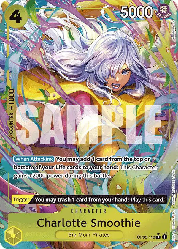 Charlotte Smoothie (Alternate Art) - OP03-110 - Premium Booster