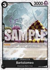 Bartolomeo (OP04-089) (Jolly Roger Foil) - OP04-089 - Premium Booster
