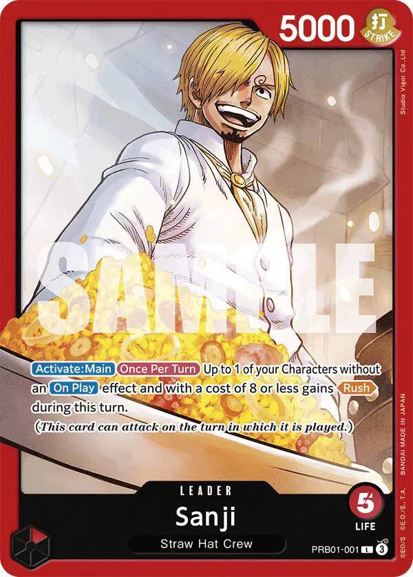 Sanji (PRB01-001) - PRB01-001 - Premium Booster