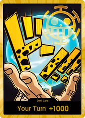 DON!! Card (Trafalgar Law) (Gold) - N/A - Premium Booster