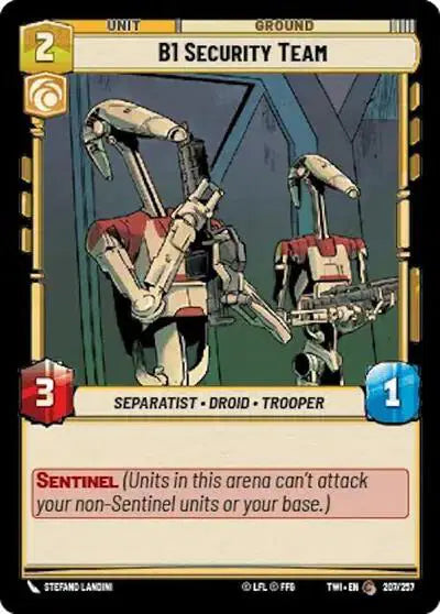B1 Security Team - TWI-207 - Twilight of the Republic
