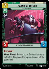 Admiral Trench - Holding the Line - TWI-086 - Twilight of the Republic