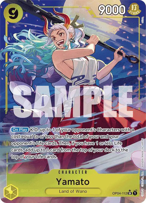 Yamato (OP04-112) (Alternate Art) - OP04-112 - Premium Booster
