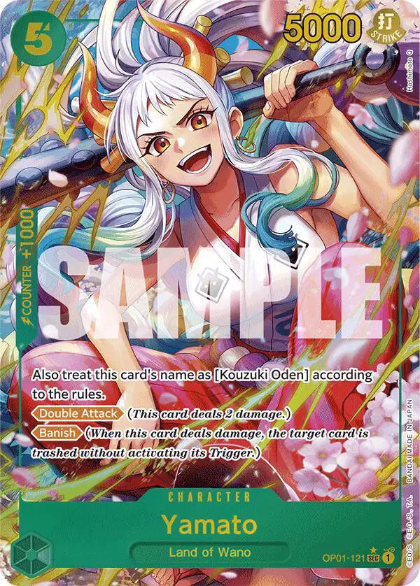 Yamato (OP01-121) (Alternate Art) - OP01-121 - Premium Booster