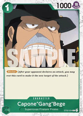 Capone"Gang"Bege (ST02-004) (Jolly Roger Foil) - ST02-004 - Premium Booster