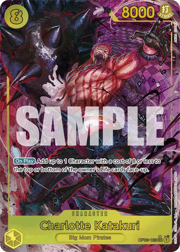 Charlotte Katakuri (Alternate Art) - OP03-123 - Premium Booster