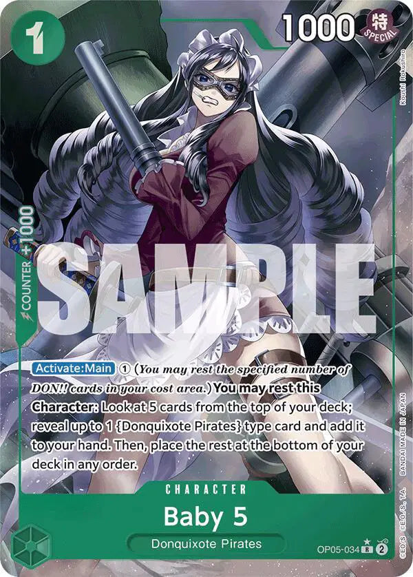 Baby 5 (OP05-034) (Full Art) - OP05-034 - Premium Booster