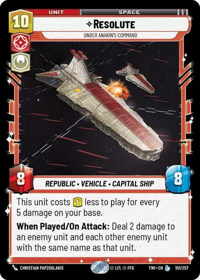 Resolute - Under Anakin's Command - TWI-151 - Twilight of the Republic