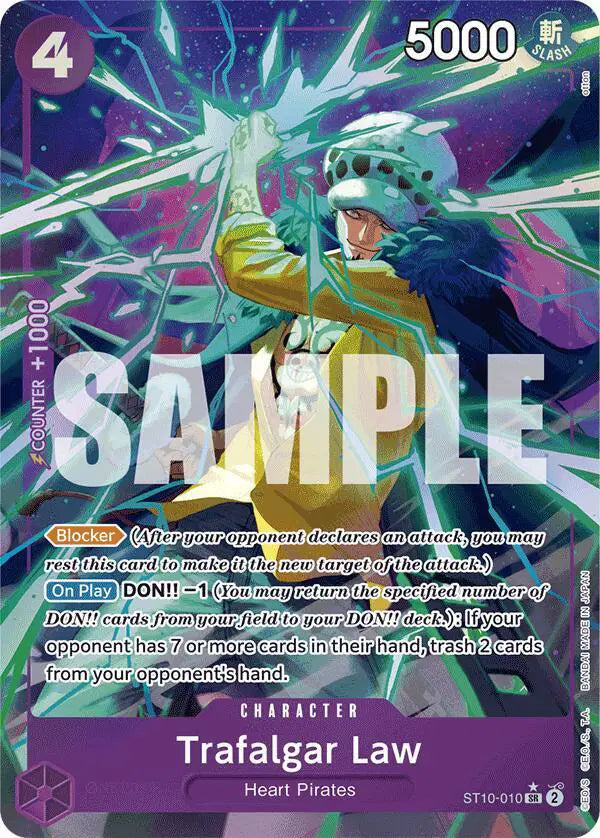 Trafalgar Law (ST10-010) (Alternate Art) - ST10-010 - Premium Booster