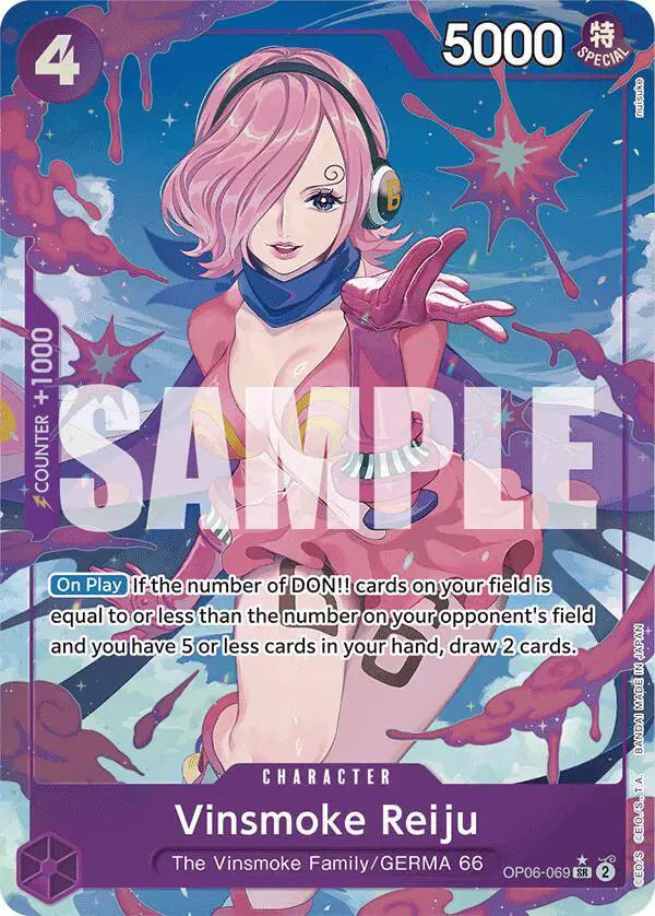 Vinsmoke Reiju (OP06-069) (Alternate Art) - OP06-069 - Premium Booster