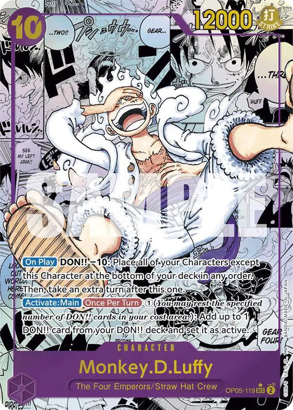 Monkey.D.Luffy (Manga) - OP05-119 - Premium Booster