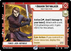 Anakin Skywalker - What it Takes to Win - TWI-012 - Twilight of the Republic