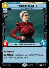 Morgan Elsbeth - Keeper of Many Secrets - TWI-035 - Twilight of the Republic