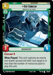 Osi Sobeck - Warden of the Citadel - TWI-115 - Twilight of the Republic