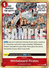 Whitebeard Pirates (ST15 - ST20 Release Event Winner Pack) - OP02-022 - One Piece Promotion Cards