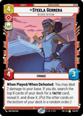 Steela Gerrera - Beloved Tactician - TWI-146 - Twilight of the Republic