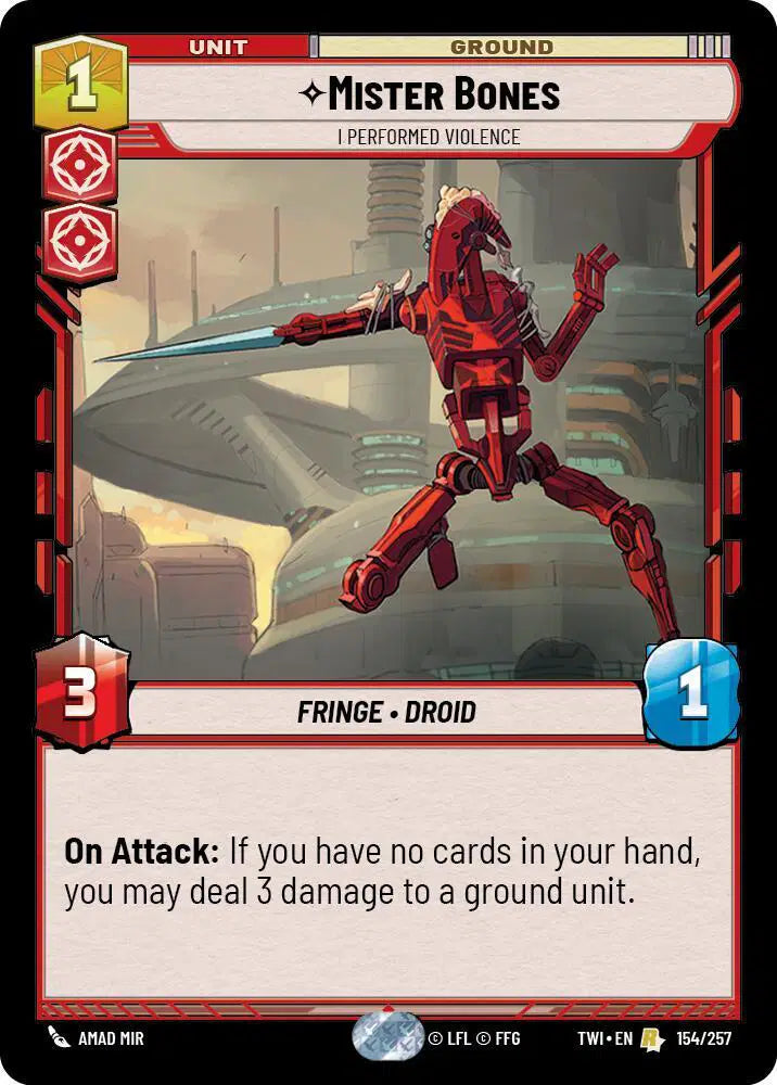 Mister Bones - I Performed Violence - TWI-154 - Twilight of the Republic