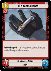 Old Access Codes - TWI-168 - Twilight of the Republic