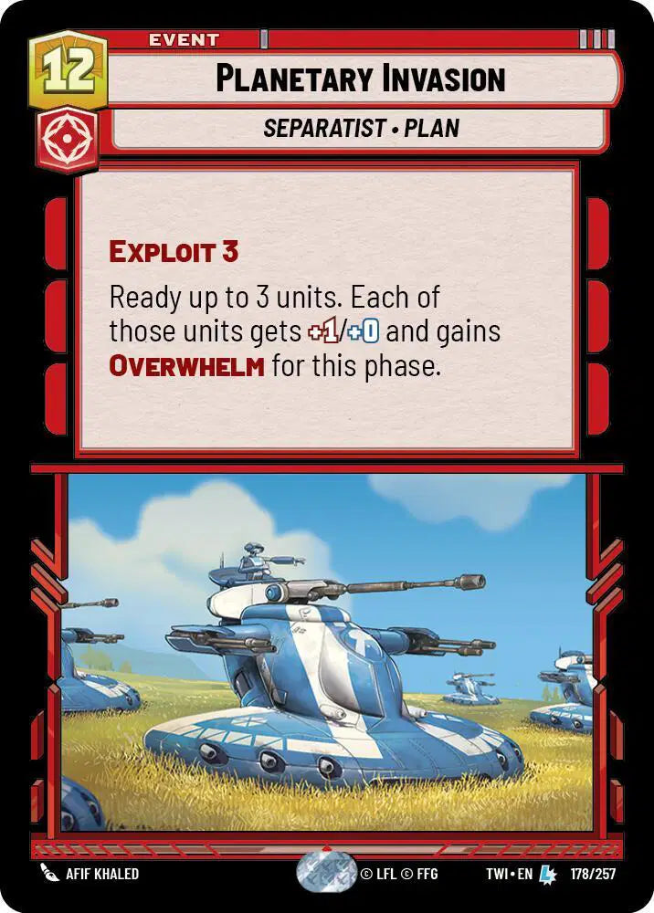 Planetary Invasion - TWI-178 - Twilight of the Republic