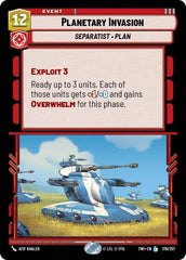 Planetary Invasion - TWI-178 - Twilight of the Republic