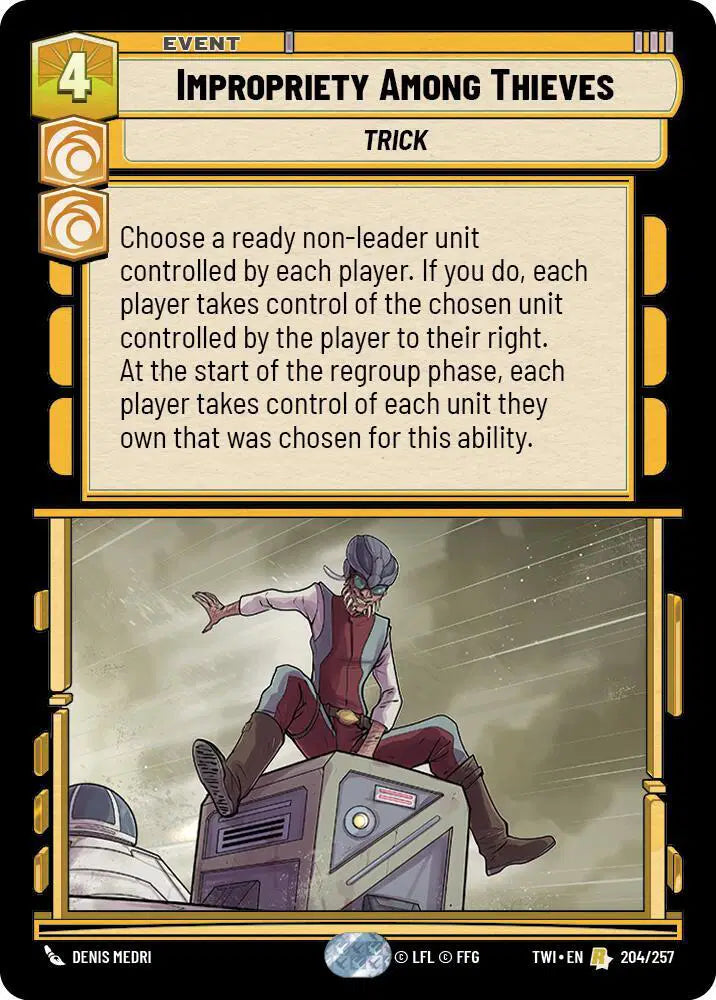 Impropriety Among Thieves - TWI-204 - Twilight of the Republic