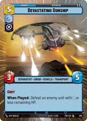 Devastating Gunship (Hyperspace) - TWI-309 - Twilight of the Republic