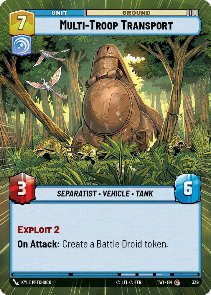 Multi-Troop Transport (Hyperspace) - TWI-339 - Twilight of the Republic