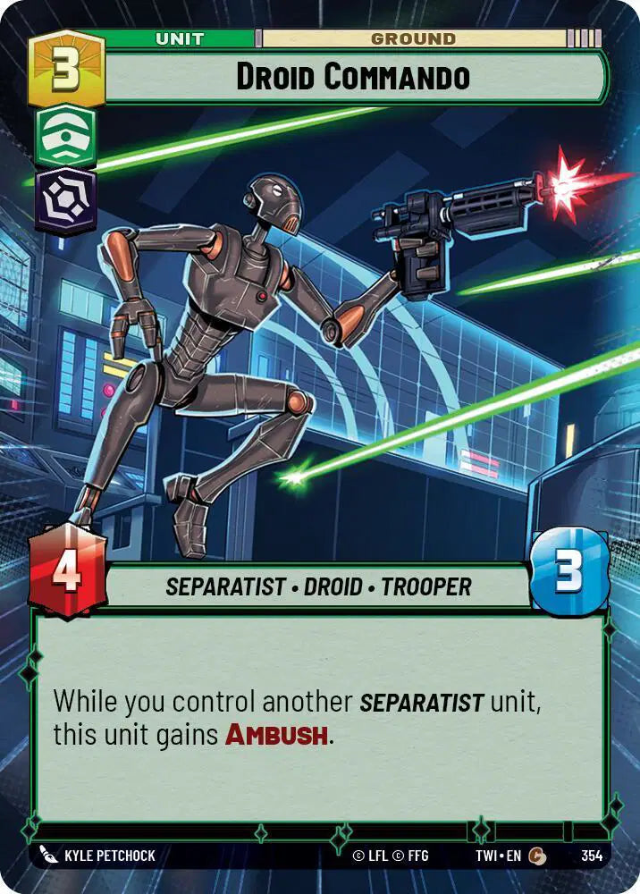 Droid Commando (Hyperspace) - TWI-354 - Twilight of the Republic