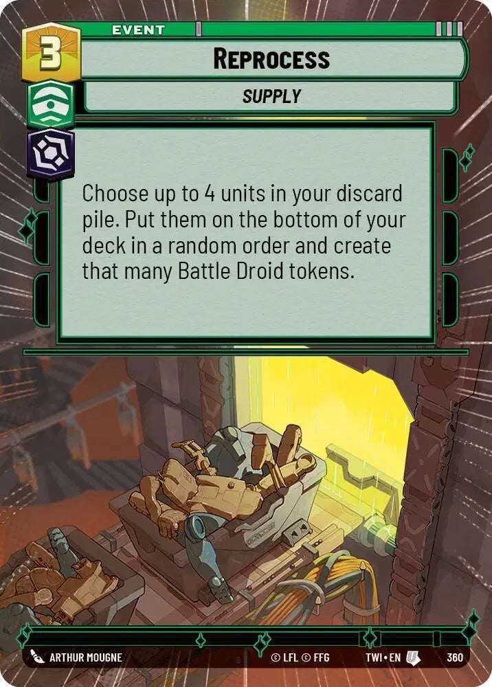 Reprocess (Hyperspace) - TWI-360 - Twilight of the Republic