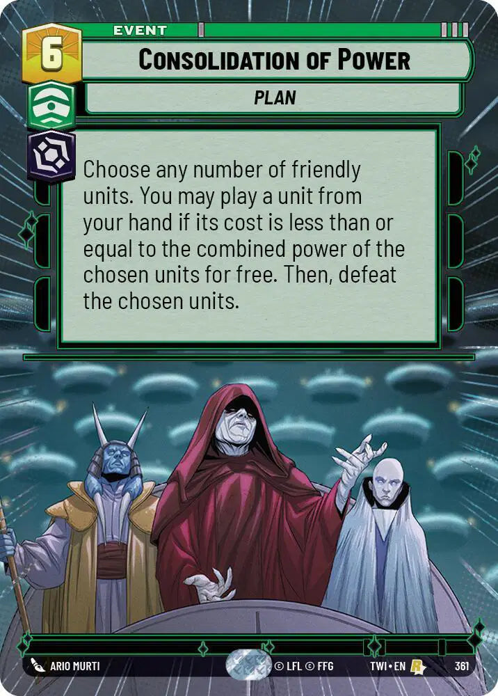 Consolidation of Power (Hyperspace) - TWI-361 - Twilight of the Republic