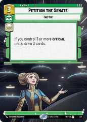 Petition the Senate (Hyperspace) - TWI-371 - Twilight of the Republic