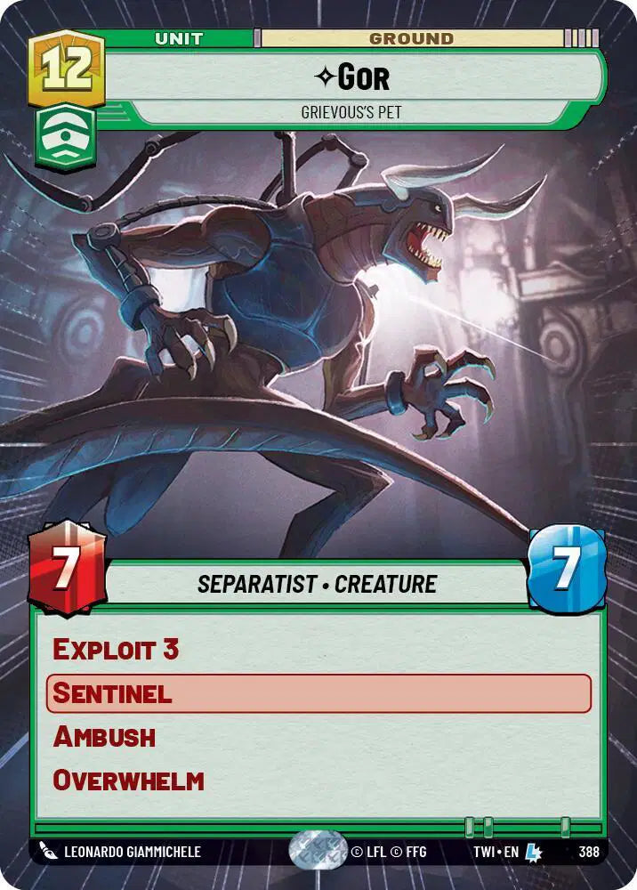 Gor - Grievous's Pet (Hyperspace) - TWI-388 - Twilight of the Republic