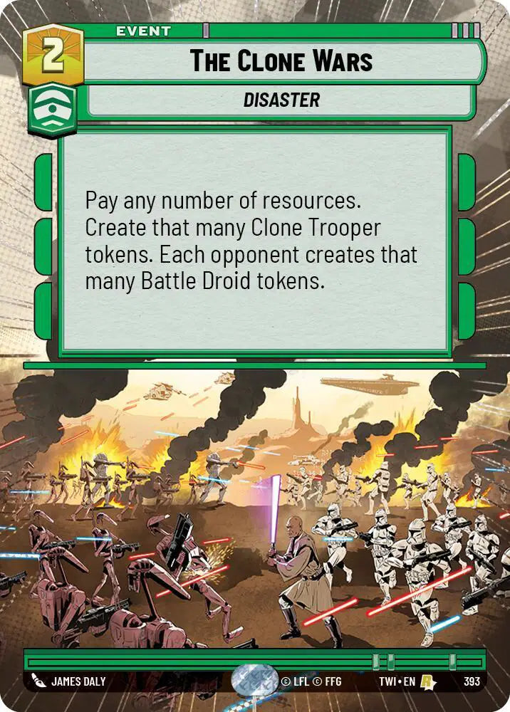 The Clone Wars (Hyperspace) - TWI-393 - Twilight of the Republic