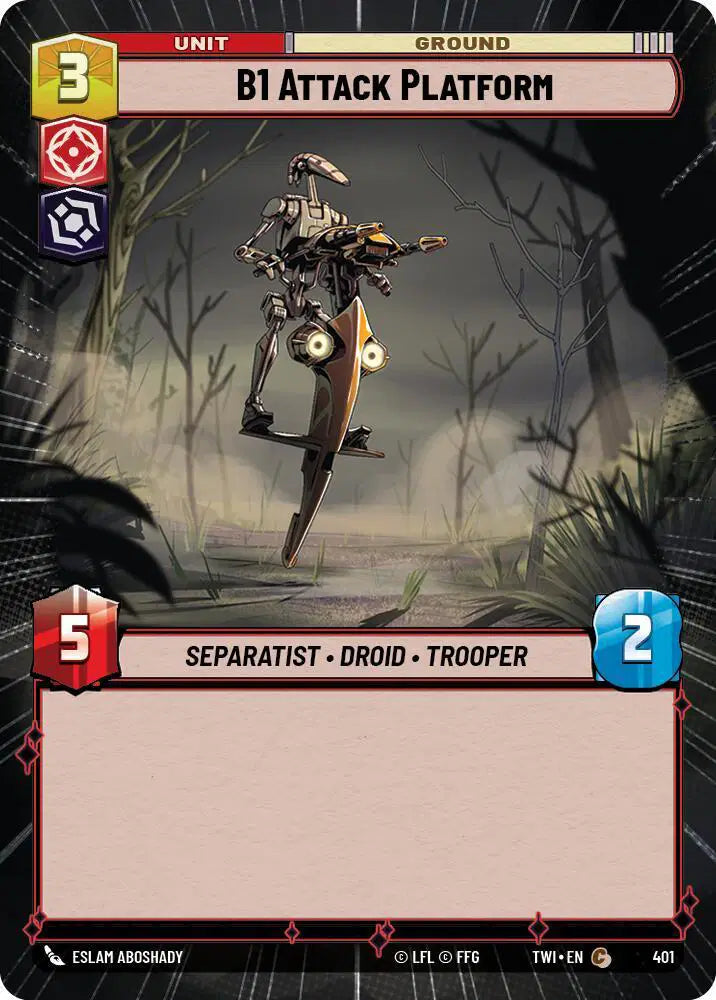 B1 Attack Platform (Hyperspace) - TWI-401 - Twilight of the Republic