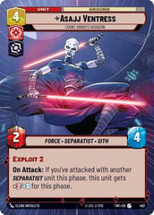 Asajj Ventress - Count Dooku's Assassin (Hyperspace) - TWI-402 - Twilight of the Republic