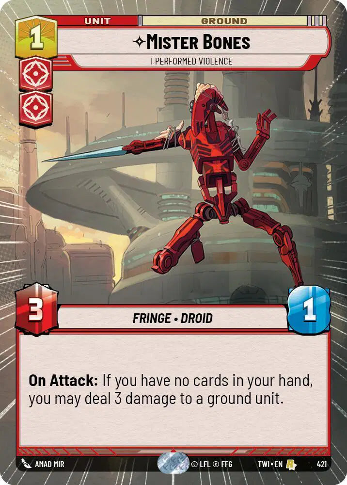 Mister Bones - I Performed Violence (Hyperspace) - TWI-421 - Twilight of the Republic