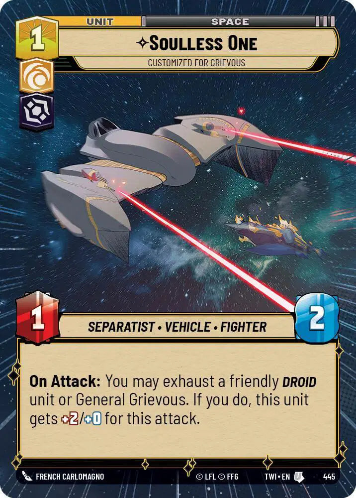 Soulless One - Customized for Grievous (Hyperspace) - TWI-445 - Twilight of the Republic