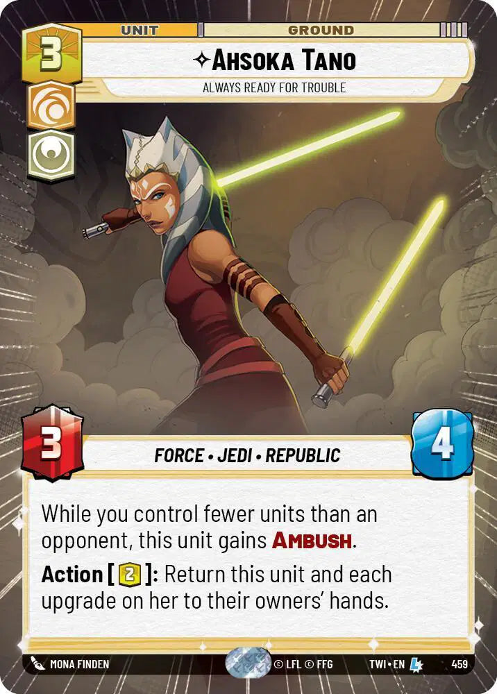 Ahsoka Tano - Always Ready For Trouble (Hyperspace) - TWI-459 - Twilight of the Republic