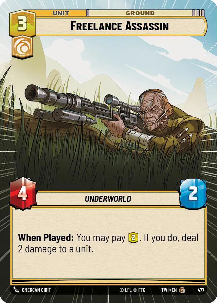 Freelance Assassin (Hyperspace) - TWI-477 - Twilight of the Republic