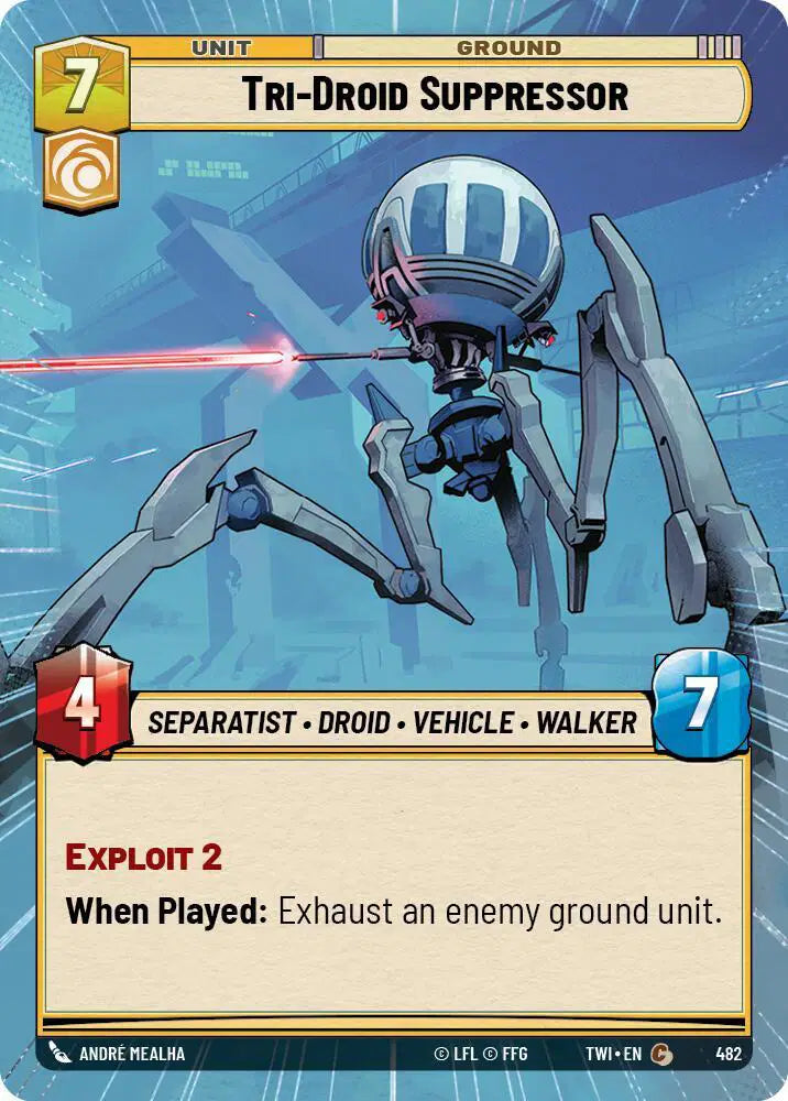 Tri-Droid Suppressor (Hyperspace) - TWI-482 - Twilight of the Republic