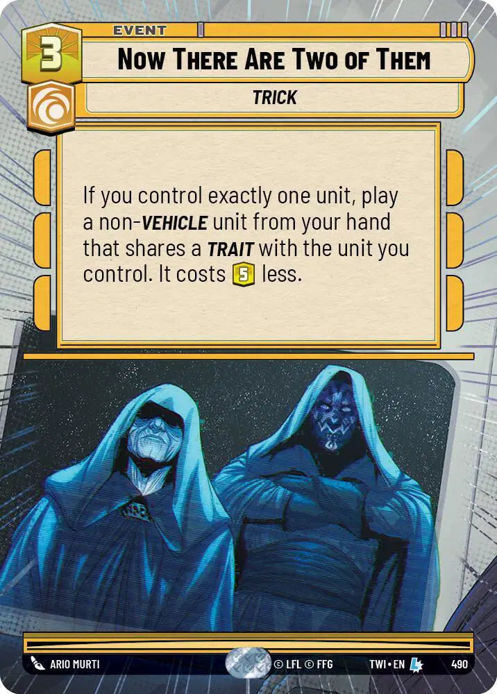 Now There Are Two of Them (Hyperspace) - TWI-490 - Twilight of the Republic