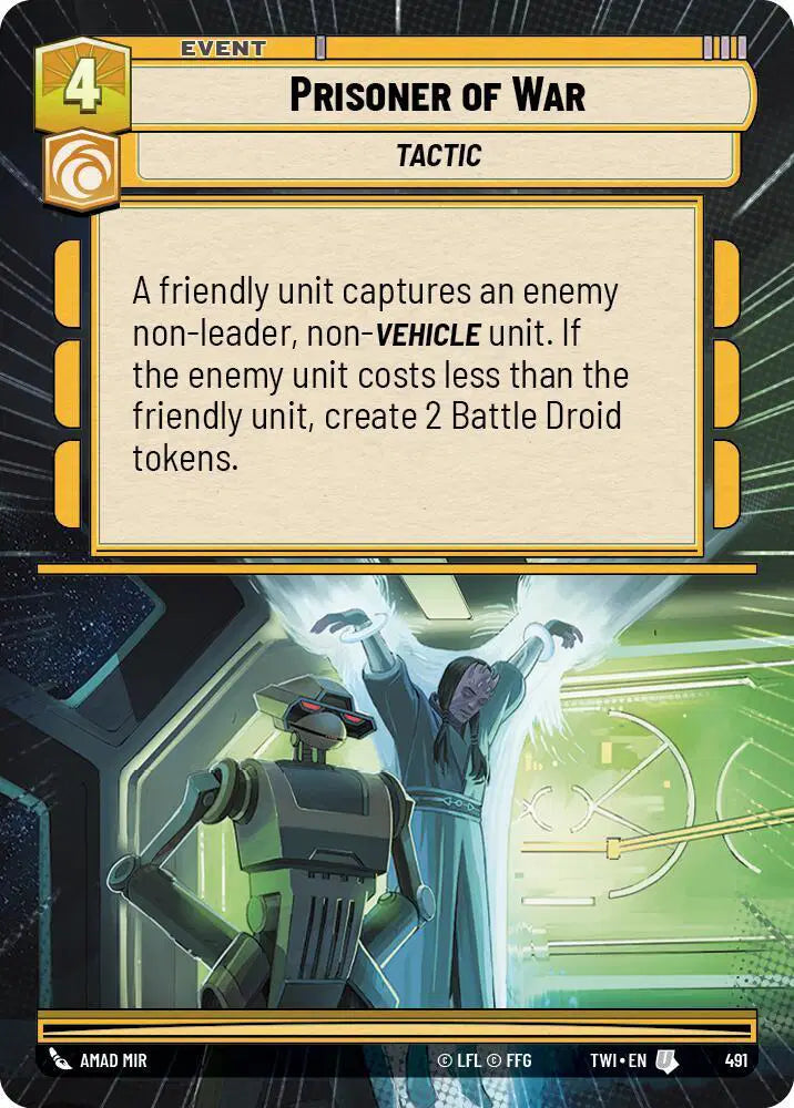 Prisoner of War (Hyperspace) - TWI-491 - Twilight of the Republic