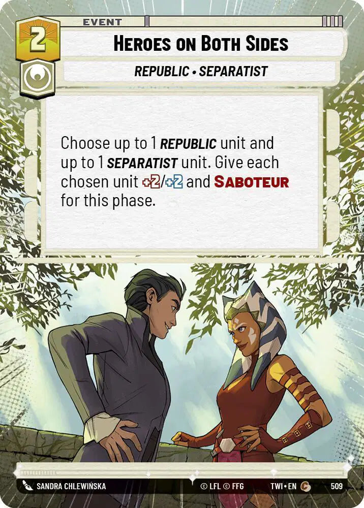 Heroes on Both Sides (Hyperspace) - TWI-509 - Twilight of the Republic