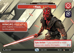 Maul - A Rival in Darkness (Showcase) - TWI-266 - Twilight of the Republic