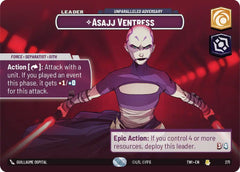 Asajj Ventress - Unparalleled Adversary (Showcase) - TWI-271 - Twilight of the Republic