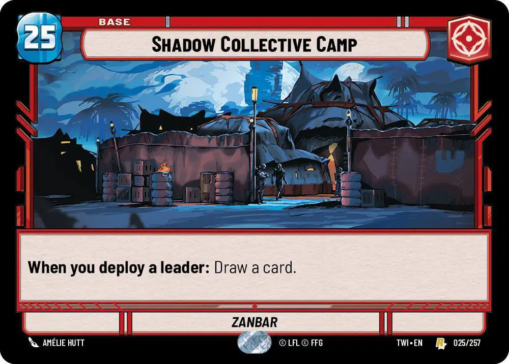 Shadow Collective Camp - TWI-025 - Twilight of the Republic