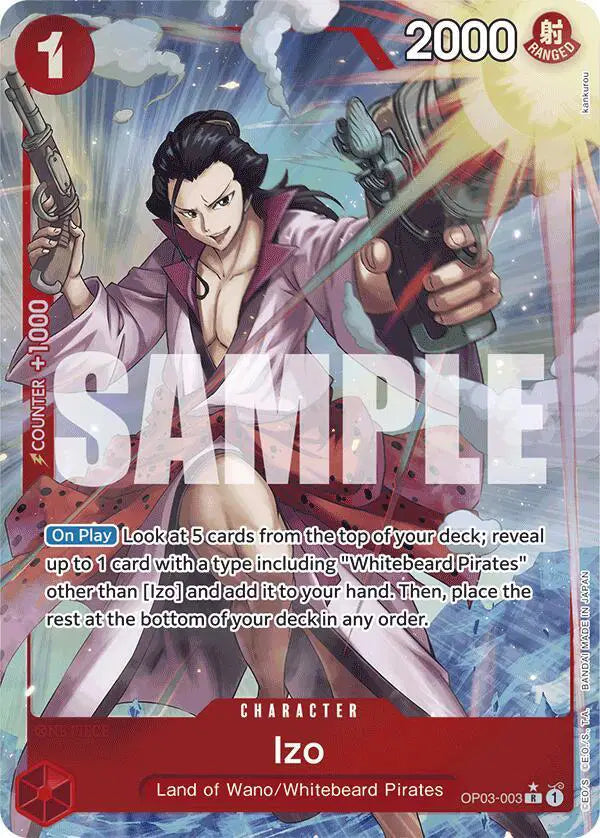 Izo (OP03-003) (Full Art) - OP03-003 - Premium Booster