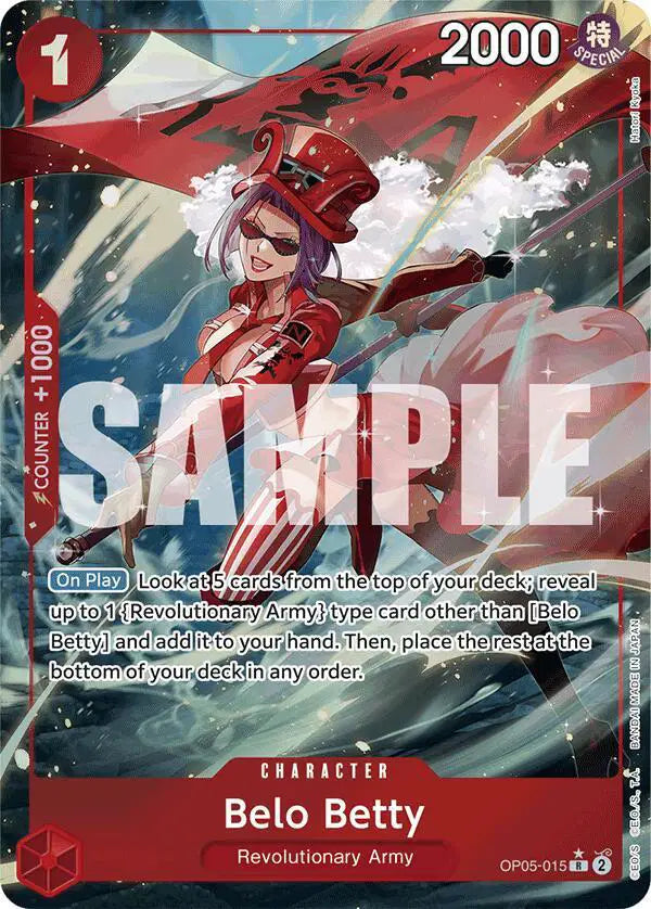 Belo Betty (Full Art) - OP05-015 - Premium Booster