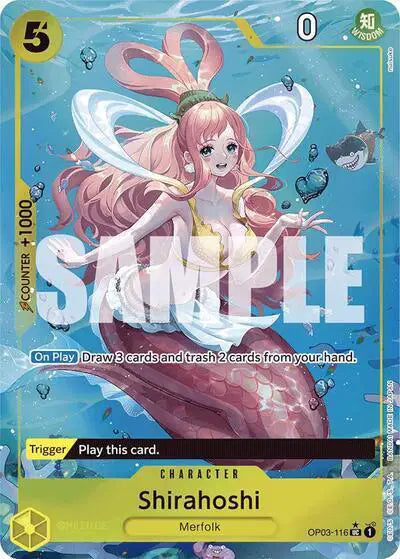 Shirahoshi (OP03-116) (Full Art) - OP03-116 - Premium Booster